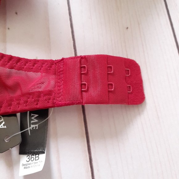 NWT Adore Me Abela Push Up Bra in Red Size 36B - Picture 11 of 14